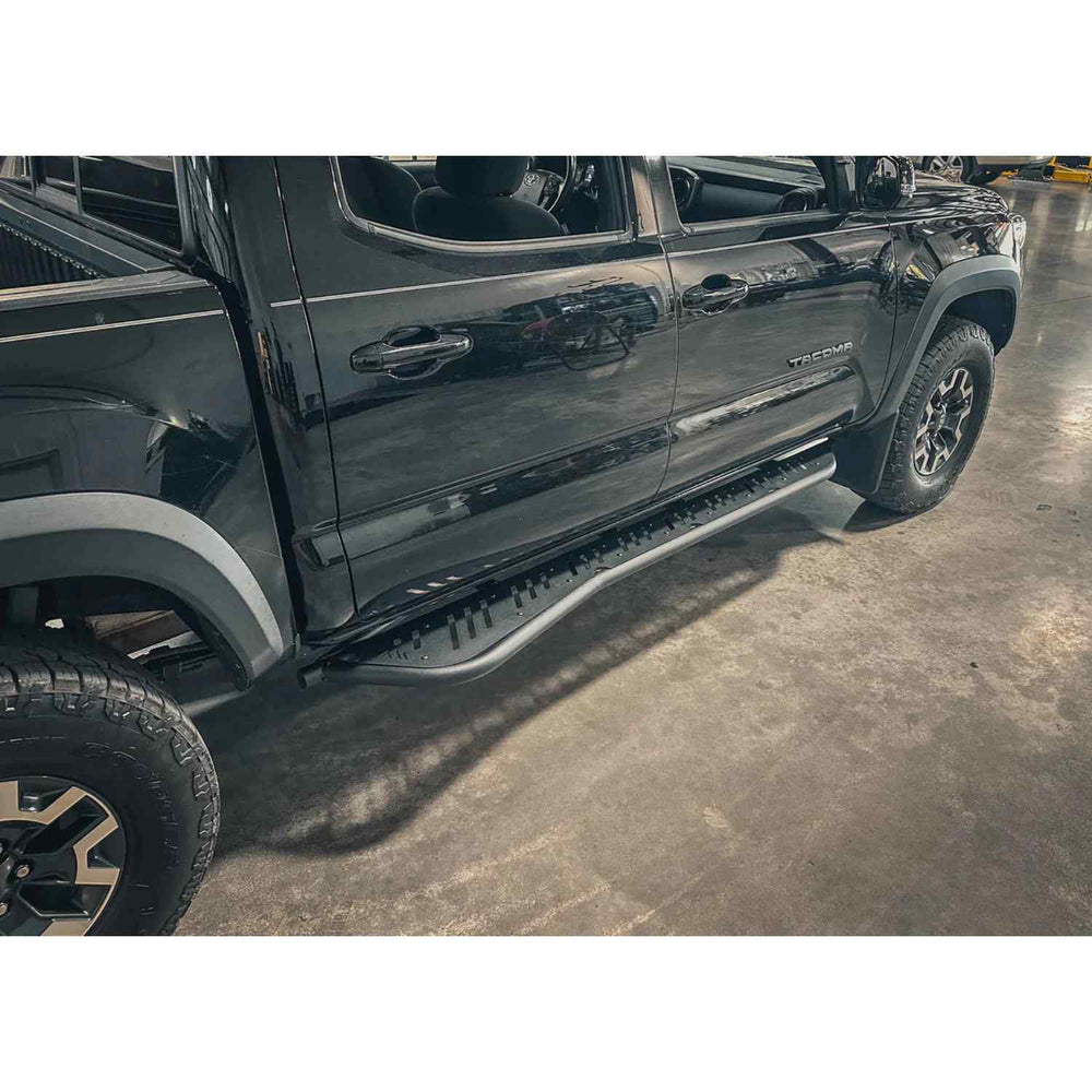 Backwoods Tacoma 2nd & 3rd Gen Rock Sliders Side View