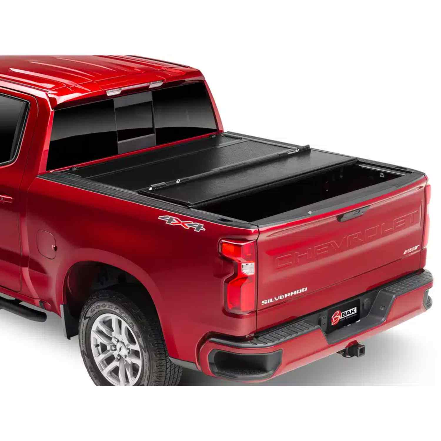 Bakflip f1 GMC Tonneau half open