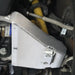Black A-arm skid plate close-up Bronco