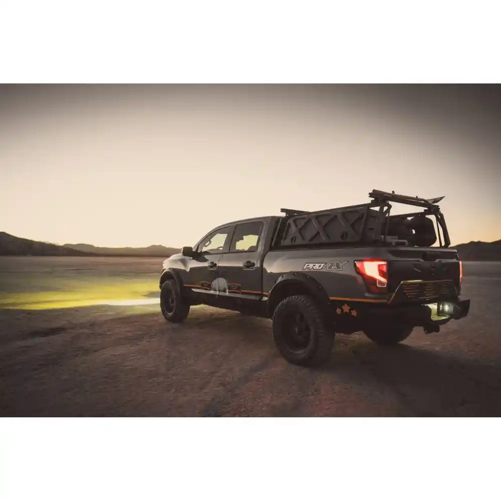 Leitner Designs ACS FORGED Bed Rack on a Nissan Titan