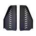 Black RCI catalytic converter guards pair