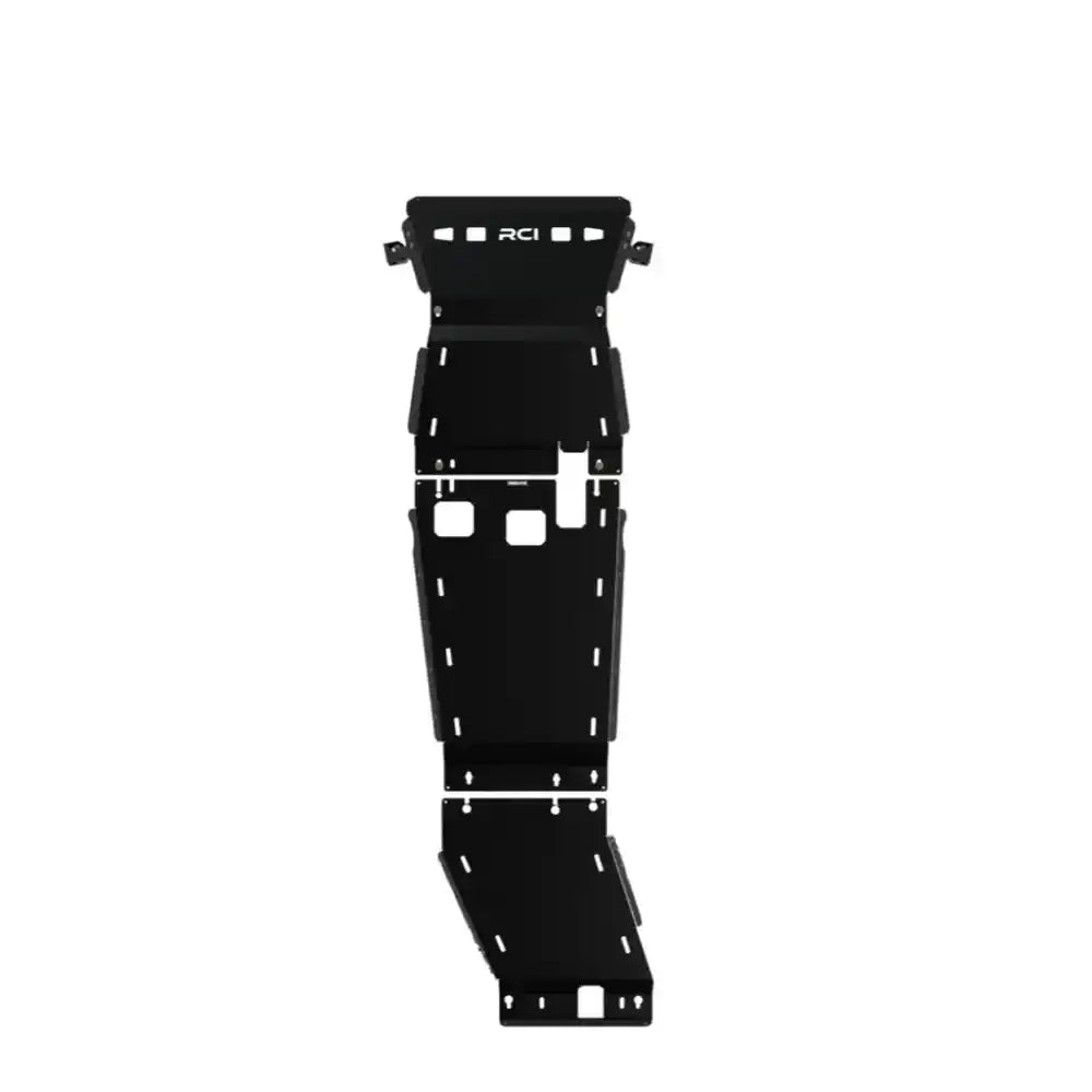 Black RCI engine skid plate front view