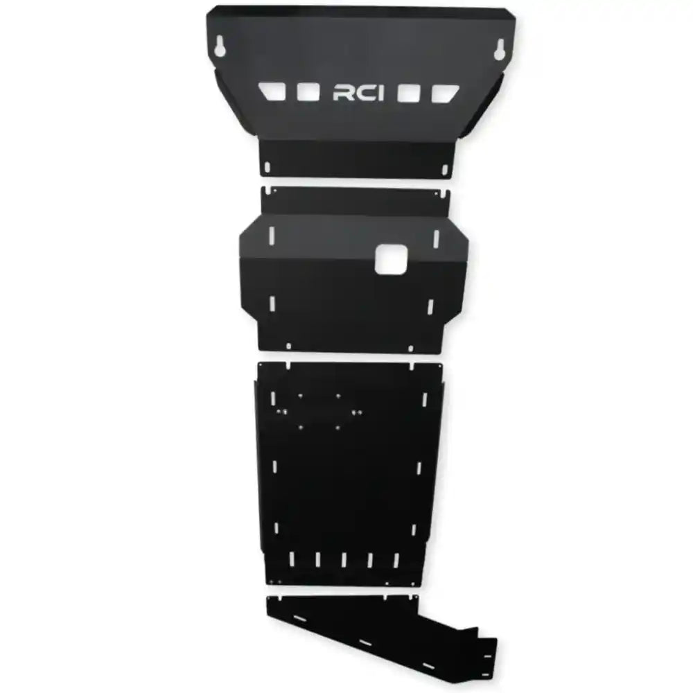 Black RCI front skid plate