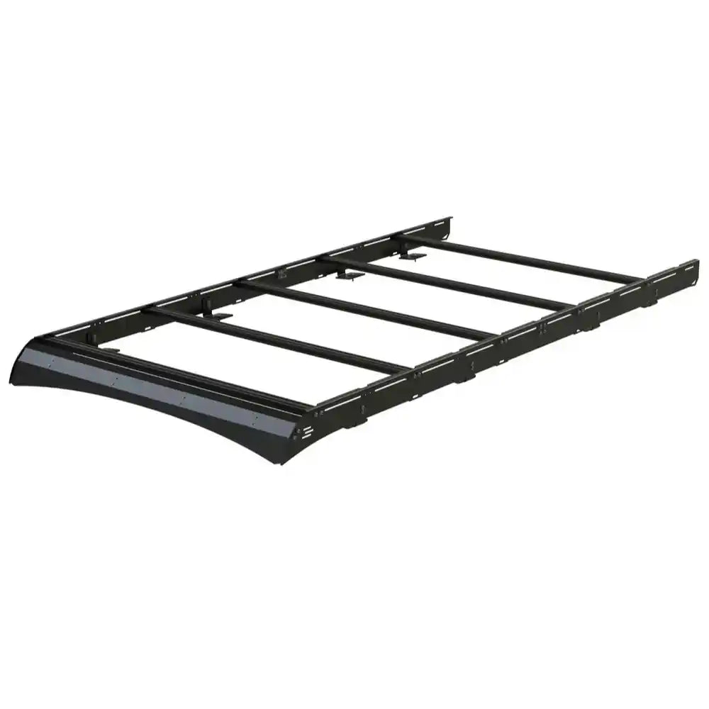 Black metal Strata 148 High roof rack on a white background