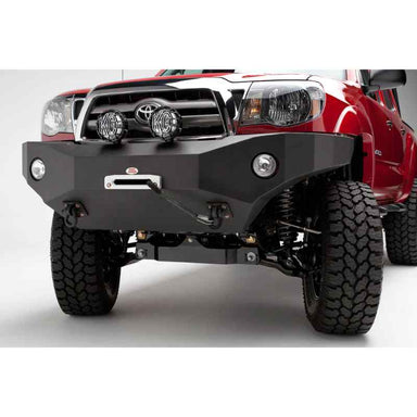 Body Armor 2005-2011 Toyota Tacoma Front Winch Bumper Installed View