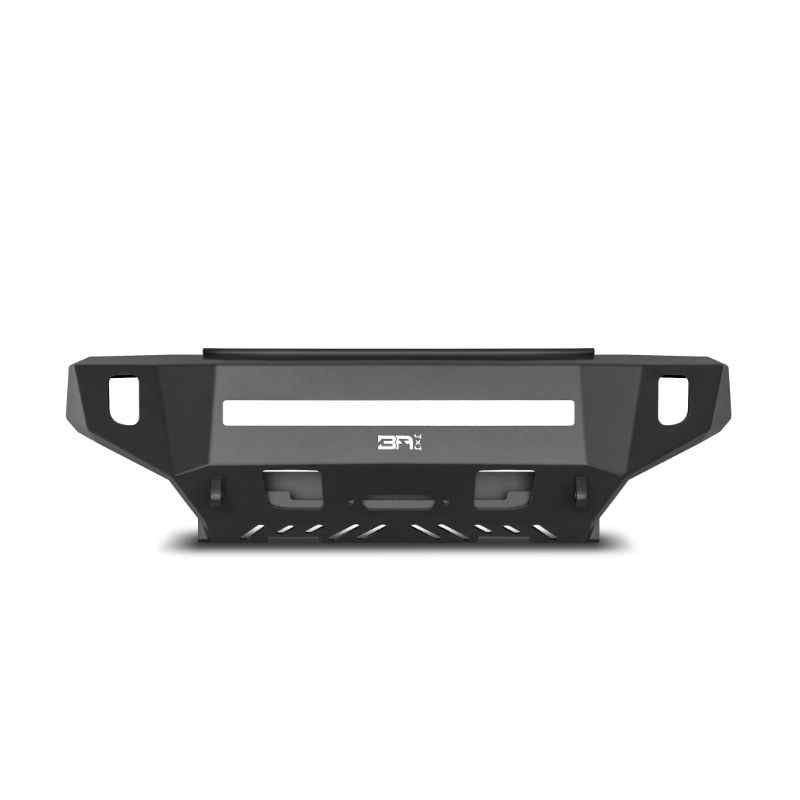 Body Armor 2005-2015 Toyota Tacoma Pro Series Front Winch Bumper Front View