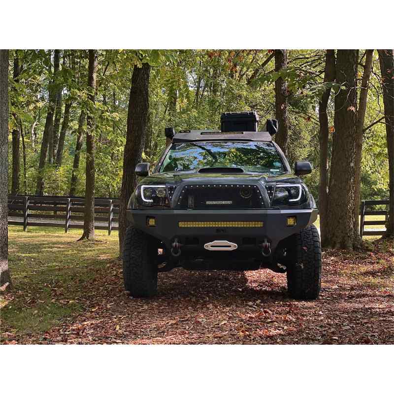Body Armor 2005-2015 Toyota Tacoma Pro Series Front Winch Bumper Life Style