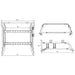 Body Armor 2005-2023 Toyota Tacoma Overland Rack Sketch