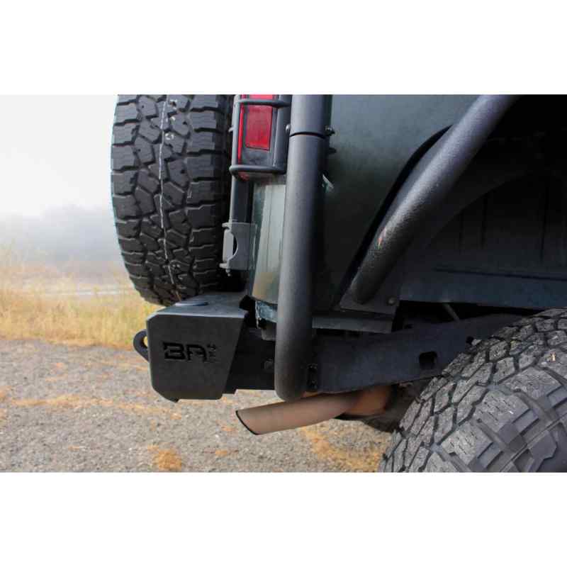 Body Armor 2007-2018 Wrangler Jk Orion Rear Bumper Side Closed View