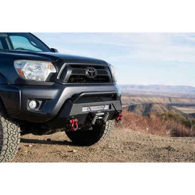 Body Armor 2012-2015 Toyota Tacoma Hiline Front Winch Bumper Side View