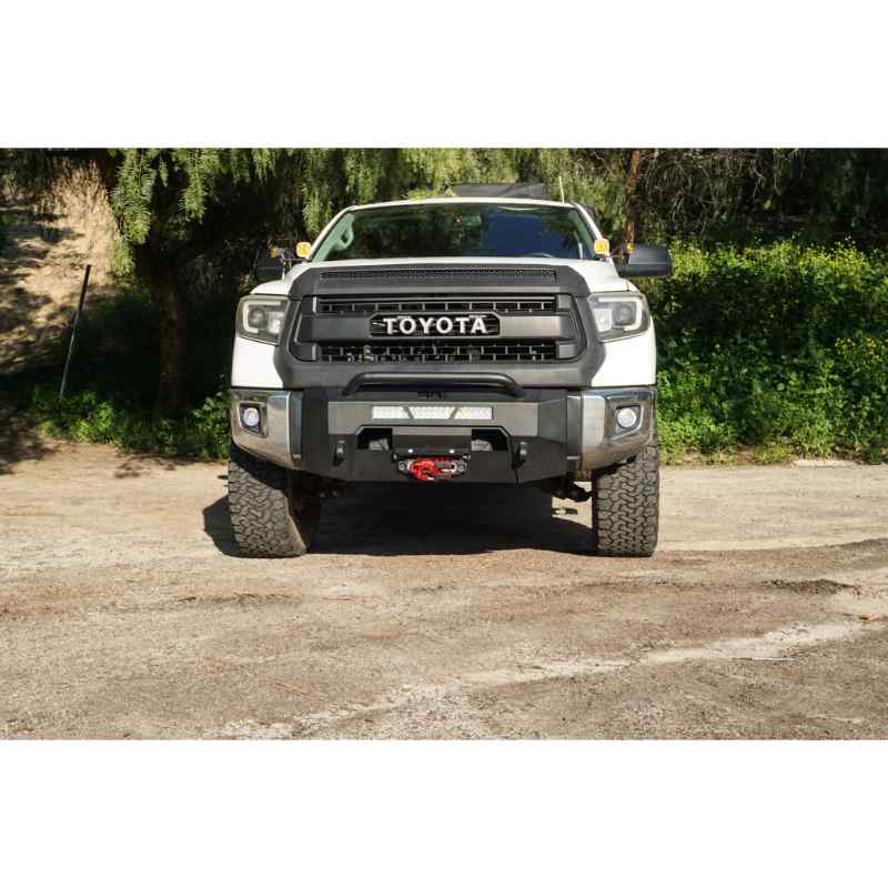 Body Armor 2014-2021 Toyota Tundra Hiline Front Winch Bumper Life Style