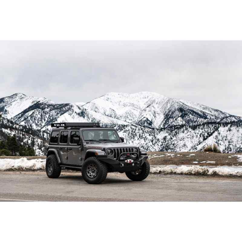 Body Armor 2018-2023 Jeep Wrangler Jl & Gladiator Jt Full-Width Front Bumper (Rubicon Model Only ) Life Style
