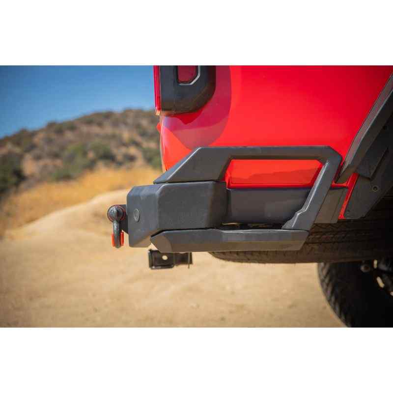 Body Armor 2019-2023 Jeep Gladiator Jt Gladiator Rear Bumper Side Closed View