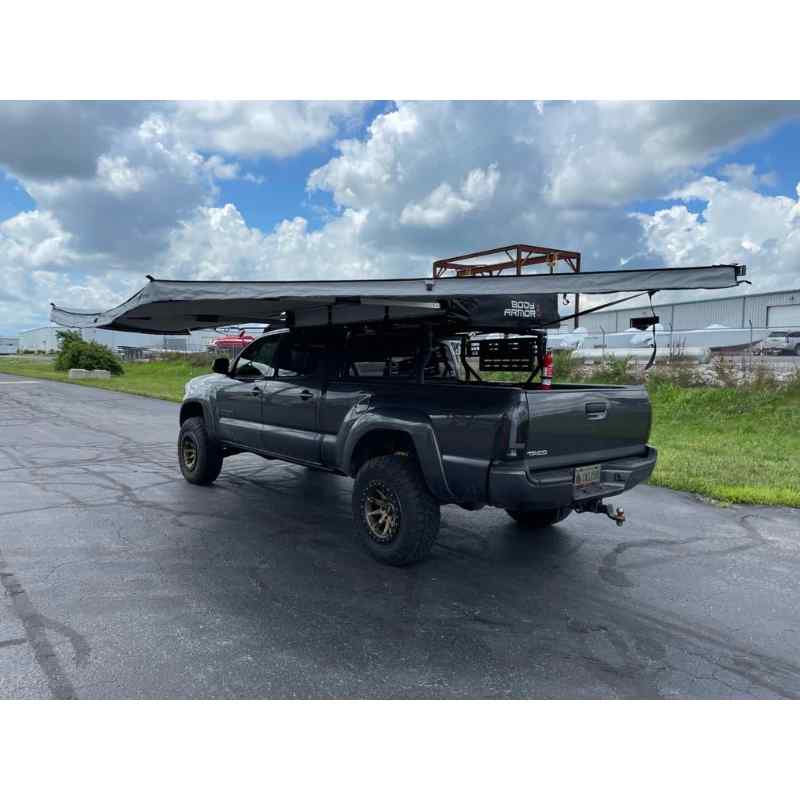 Body Armor Sky Ridge 180Xl Awning With Mounting Brackets Back View