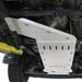 Bolted white transfer case shield