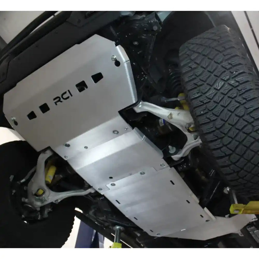 RCI Bronco Skid Plate Package Bottom Profile
