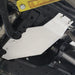 Bronco transfer case armor underside view