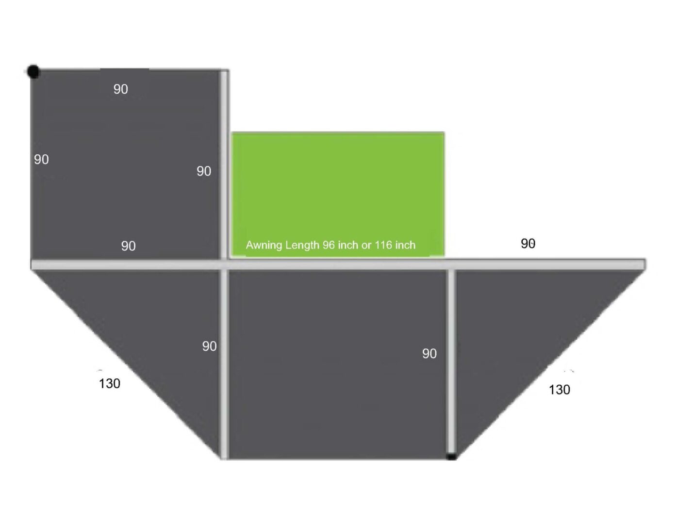 Bundutec BunduAwn Standard Awning 270