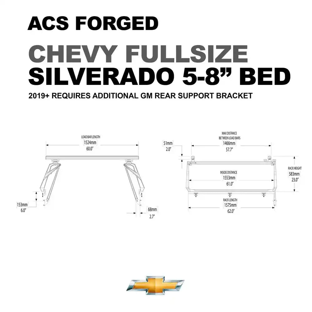 Leitner Designs Active Cargo System - Forged - Chevrolet