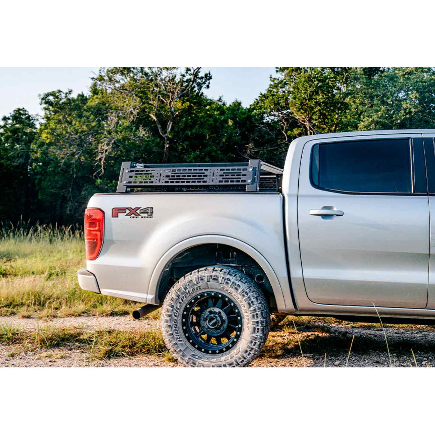 Cali Raised Bed Rack for Ford Ranger (2019-2024) - No Drilling ...