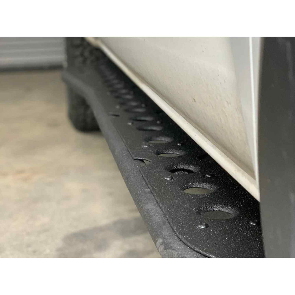 Cali Raised LED Step Edition Rock Sliders For 2005-2023 Toyota Tacoma View 4