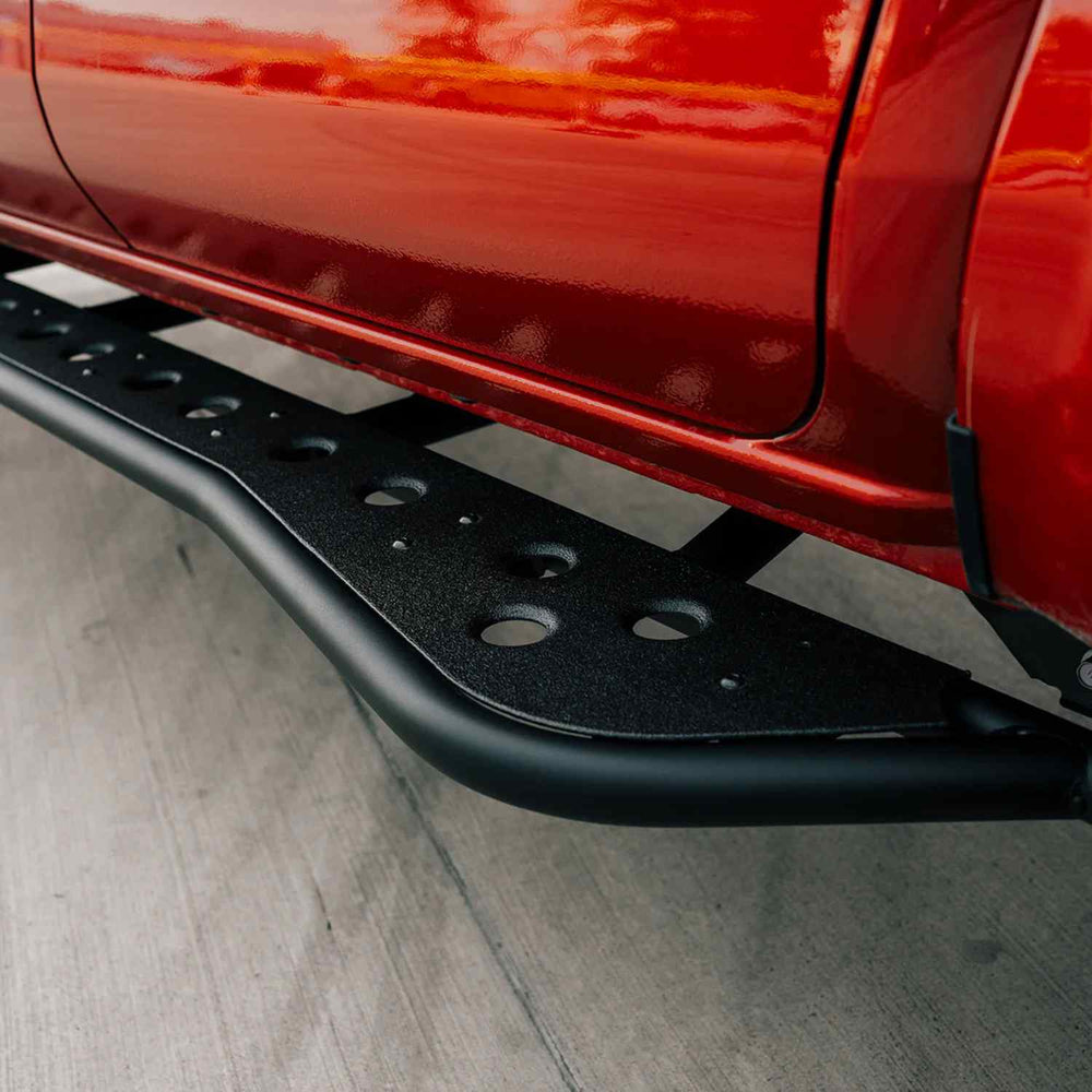 Cali Raised LED Step Edition Rock Sliders For 2024+ Toyota Tacoma View 4