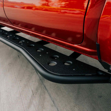 Cali Raised LED Step Edition Rock Sliders For 2024+ Toyota Tacoma View 4