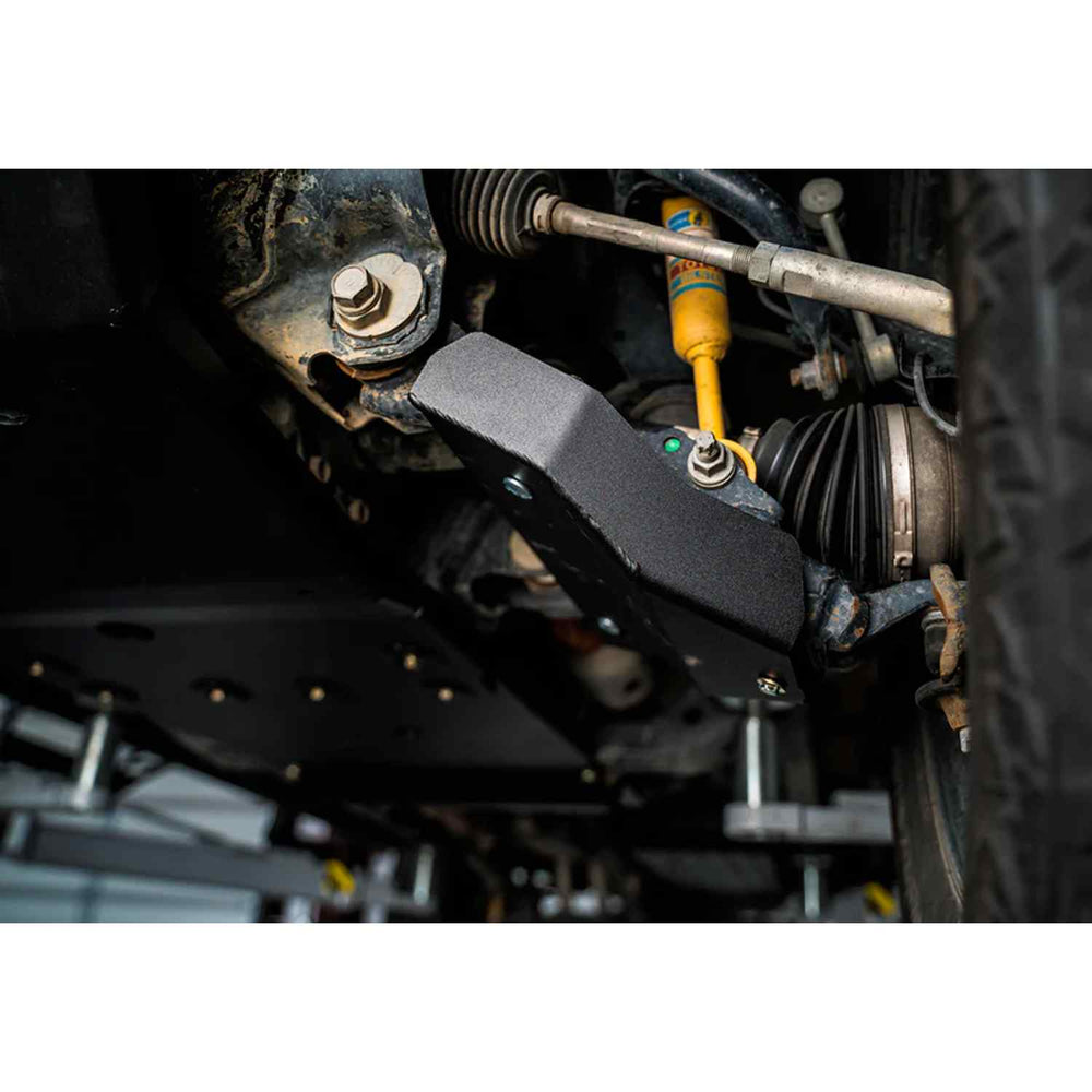 Cali Raised LED Toyota Tacoma (2005-2023) Lower Control Arm Skid Plate Front View