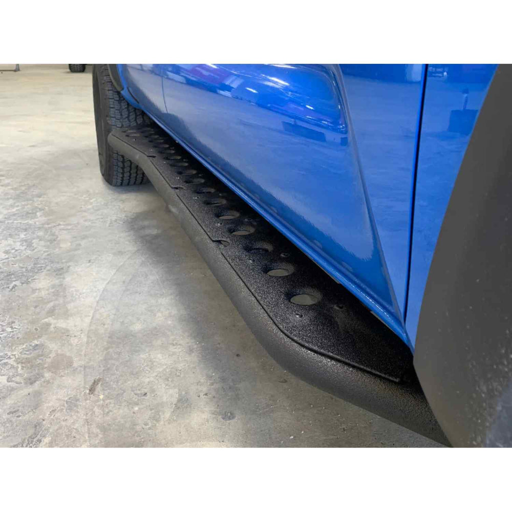 Cali Raised LED Trail Edition Rock Sliders For 2005-2023 Toyota Tacoma View 1