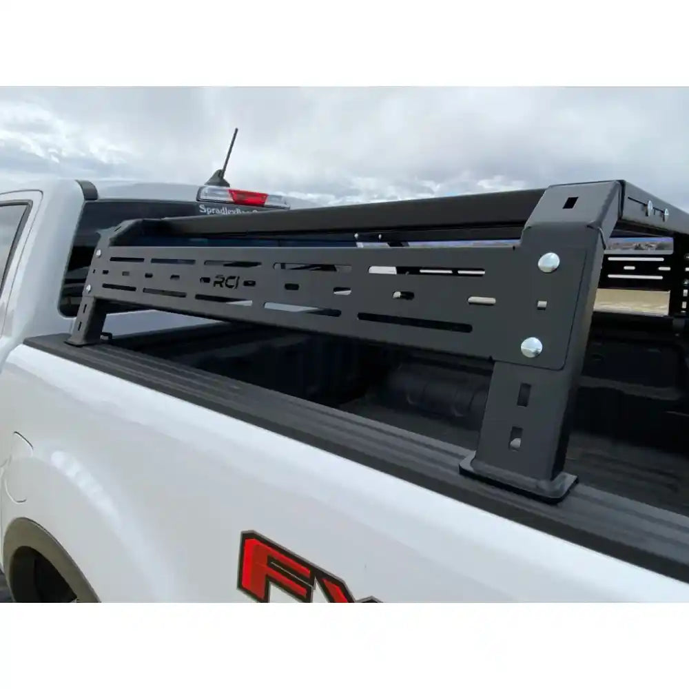 Close-up of RCI 12" Sport Bed Rack side supports