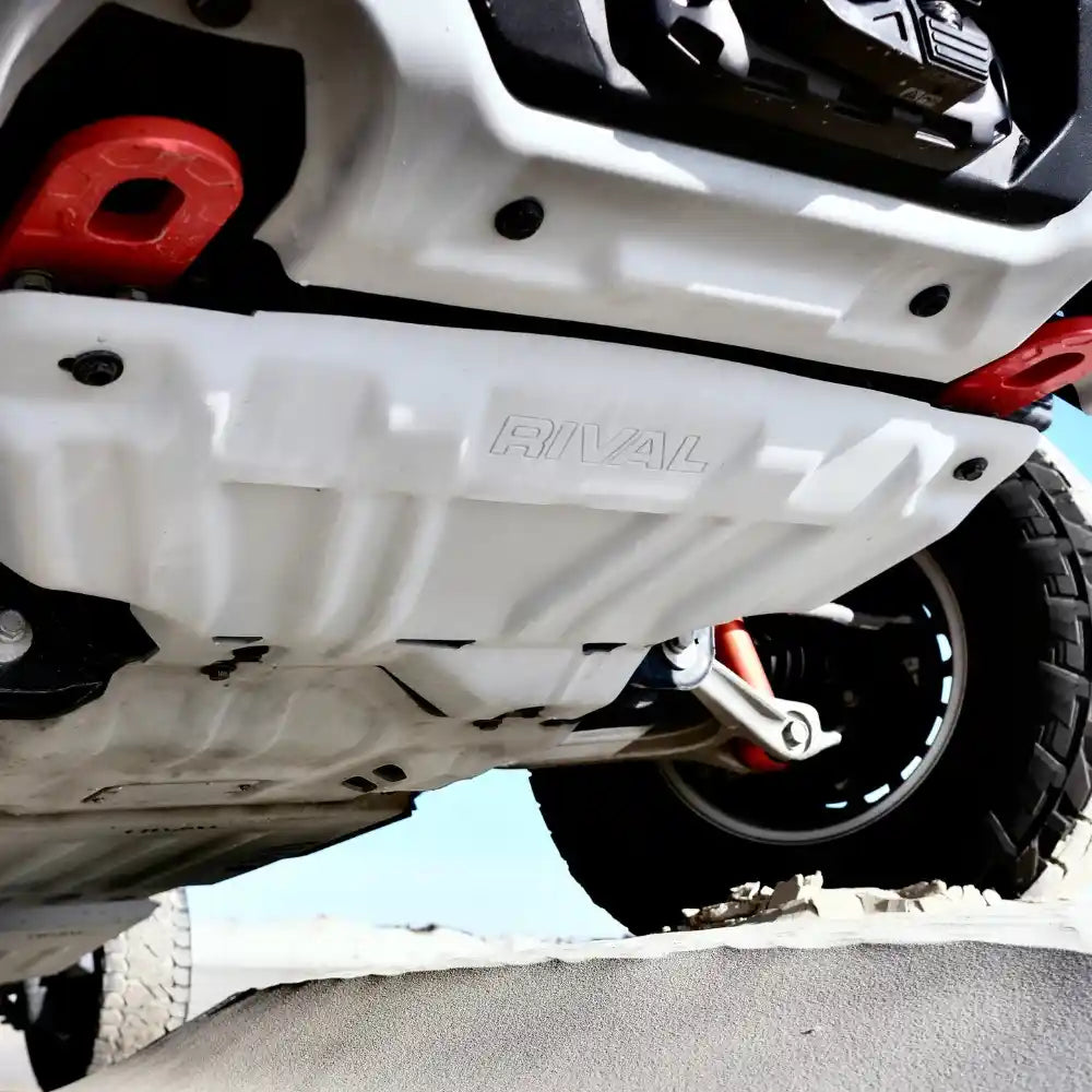 RIVAL 4X4 Aluminum Radiator Skid Plate & Recovery Points Package - 2024+ Ford Ranger Raptor / FX4