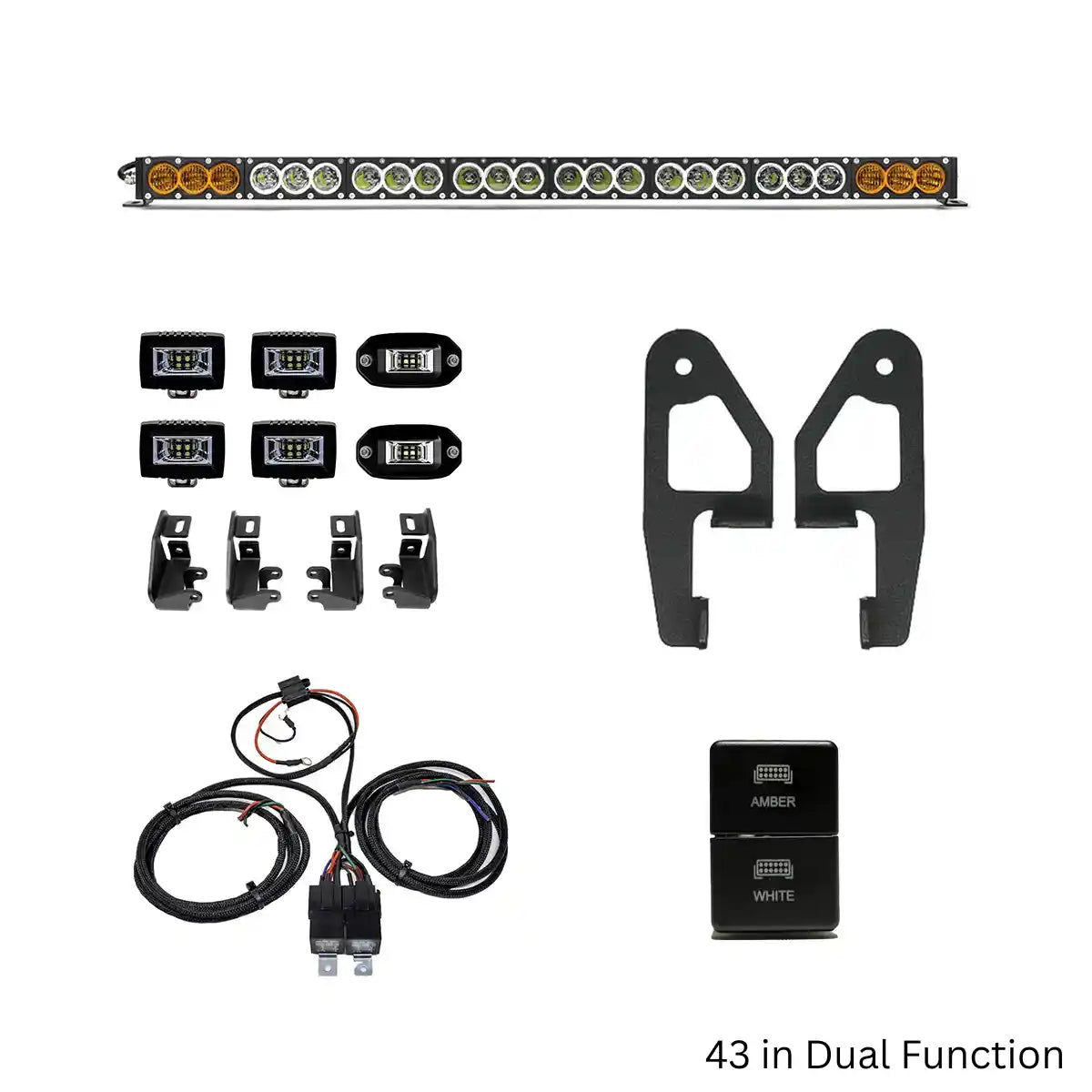 Cali Raised LED Tundra Crew Max Premium Roof Rack (2014-2021)