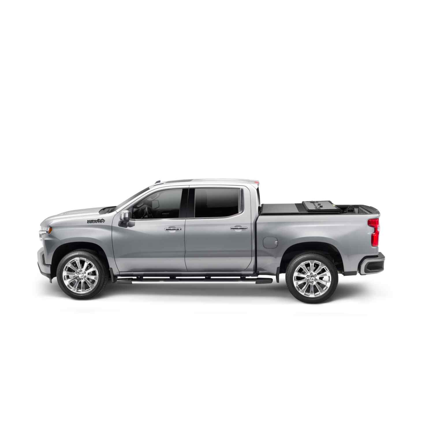 Extang Solid Fold ALX Tonneau Half Open Side  View