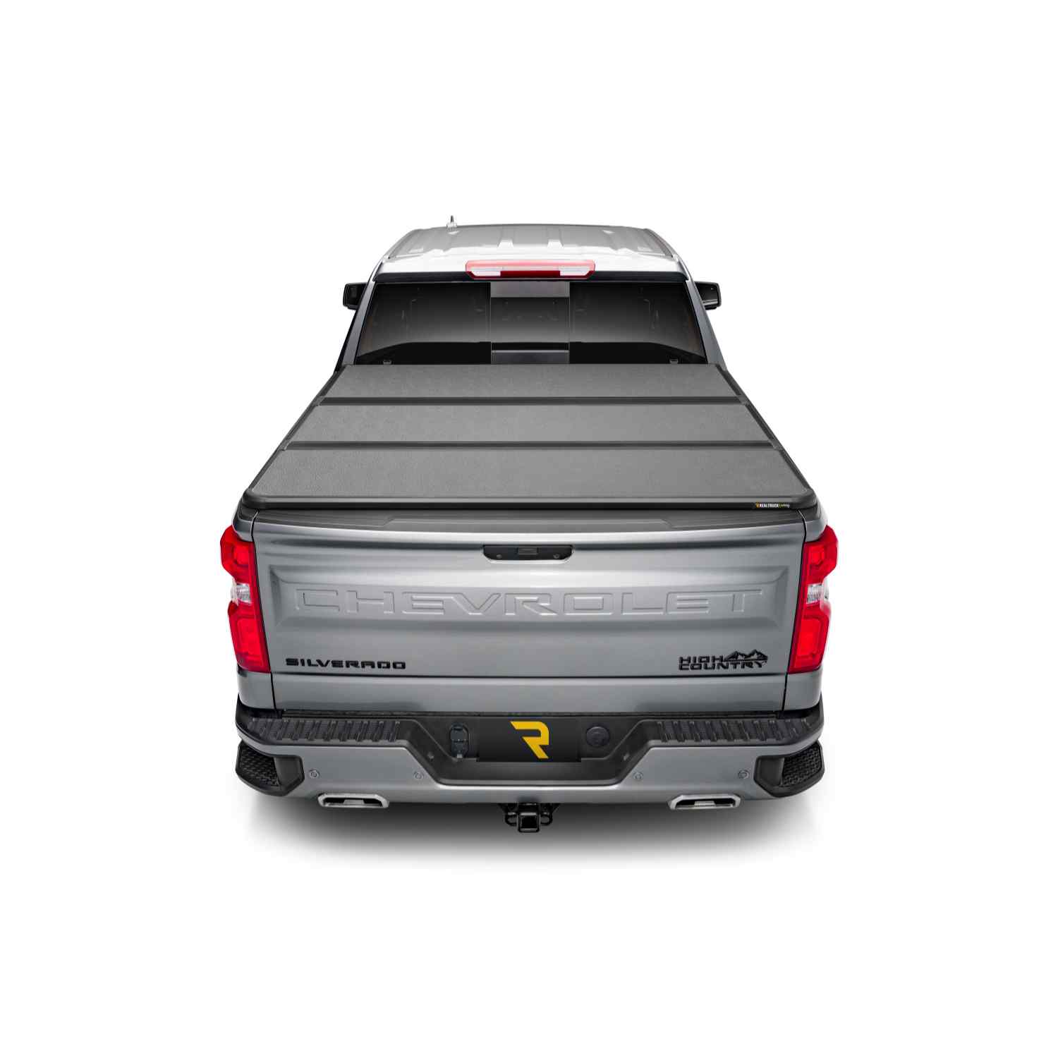 Solid Fold ALX Tonneau Closed Rear View