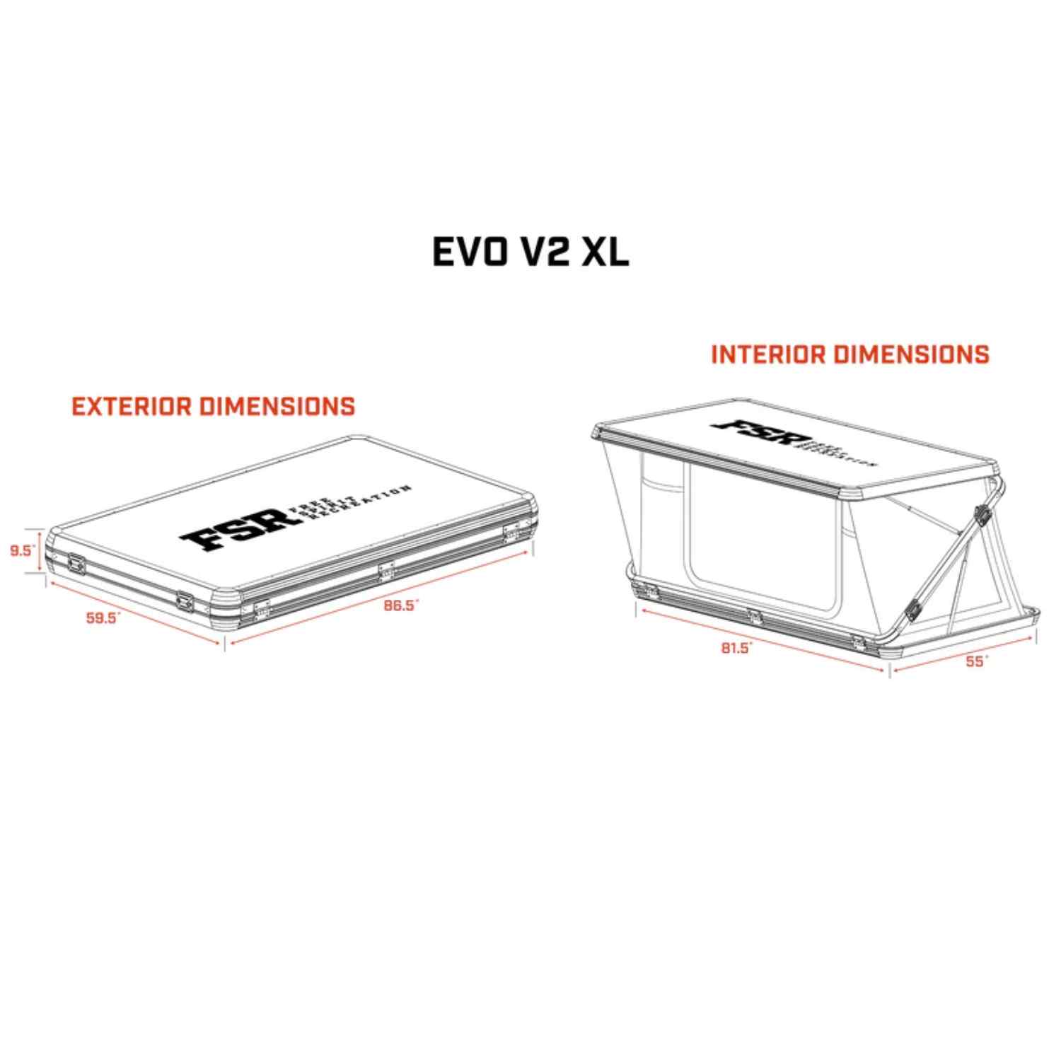 Evo Long Dimensions