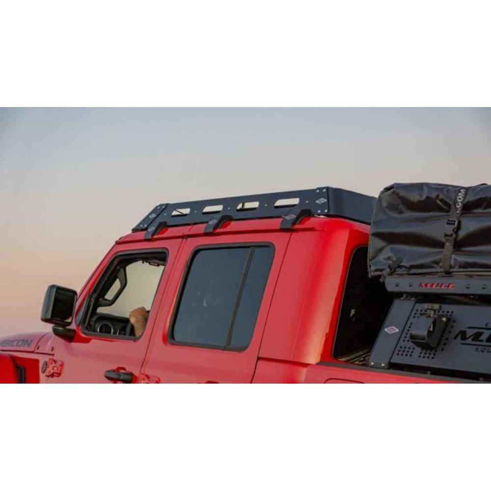 Expedition one mule JT Gladiator Roof Rack Left Side Vew
