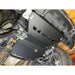 Expedition aluminum skid plate mounted