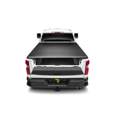 Extang Solid Fold ALX 2015-2022 GMC Canyon and Chevy Colorado 5 ft Bed Tonneau Cover Back View