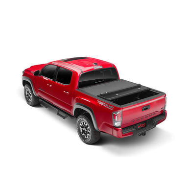 Extang Solid Fold ALX 2016-2023 Toyota Tacoma Bed Tonneau Cover Half Open