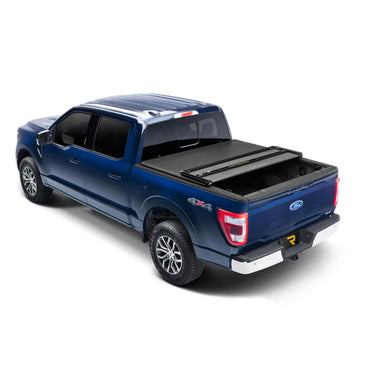 Extang Trifecta 2.0 2015-2020 Ford F150 8ft Bed Tonneau Cover Half Open