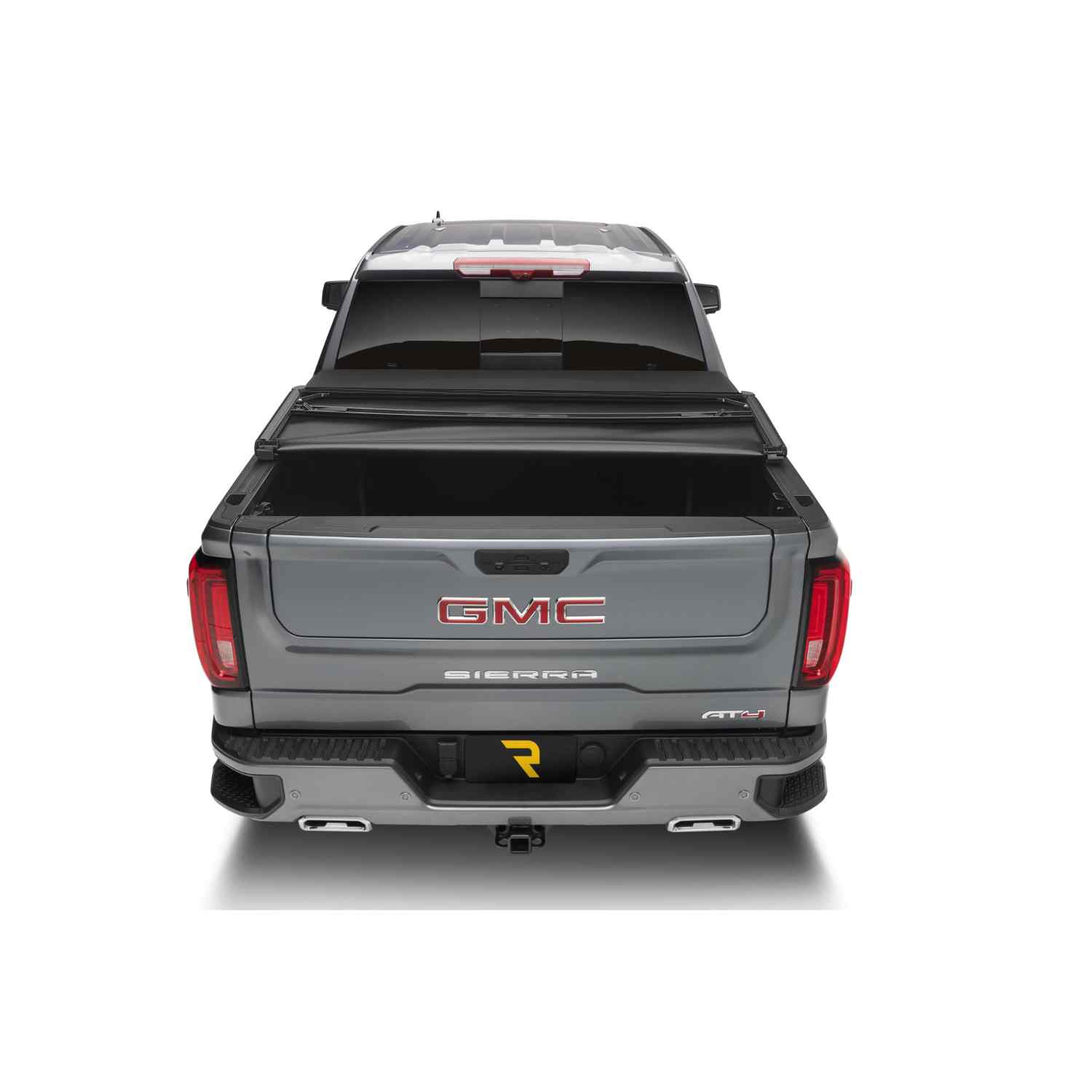 Extang Trifecta 2.0 2023-2024 GMC Canyon and Chevy Colorado 5ft Bed Tonneau Cover Half Open