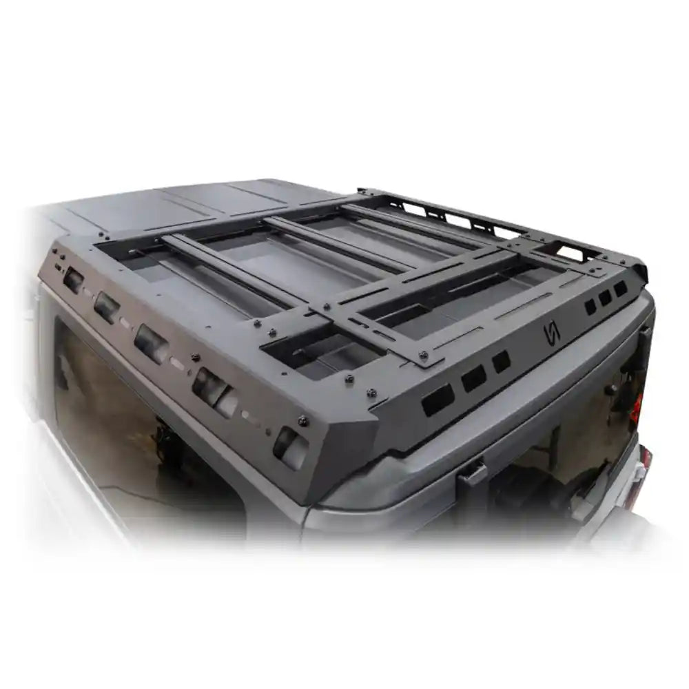 Ford Bronco half roof rack top view