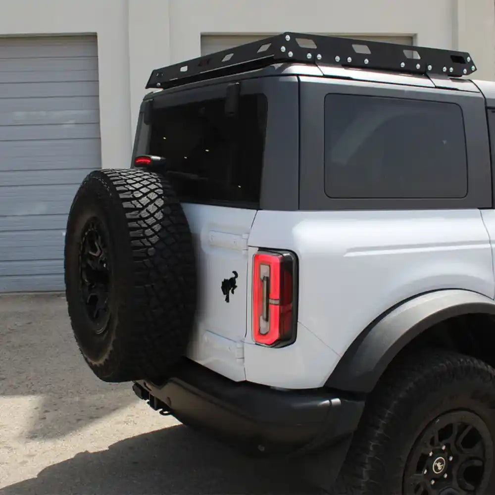 Ford Bronco with Asfir 4x4 roof rack - perfect for overlanding