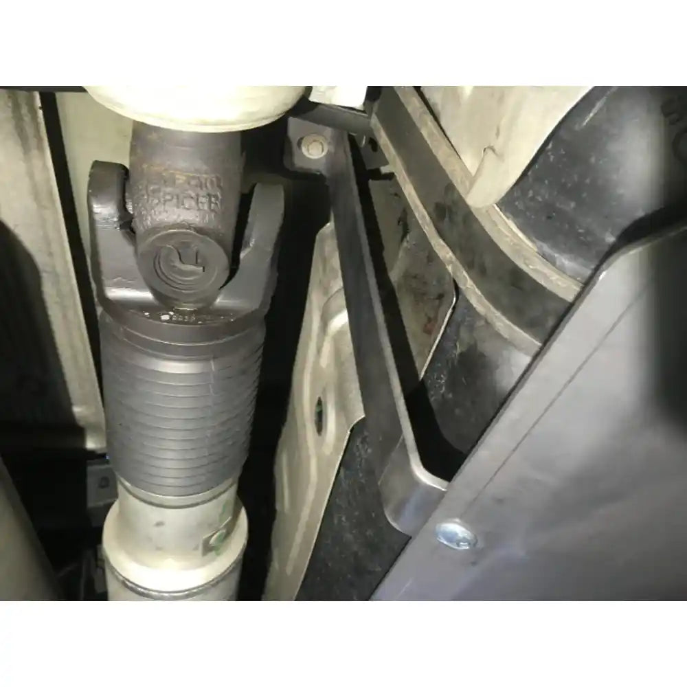 Front section of RCI skid plate installed