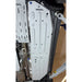 Front subframe with aluminum protection plates