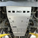 Full front engine skid plate installed on 2015-2022 Colorado undercarriage