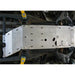 Full modular RCI skid plate set covering transmission and transfer case