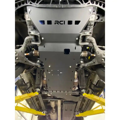 Full underbody skid coverage