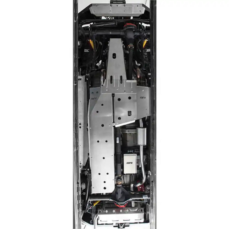 Asfir 4x4 Jeep JK Transmission Skid Plate View