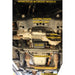 Fully armored hybrid F-150 undercarriage